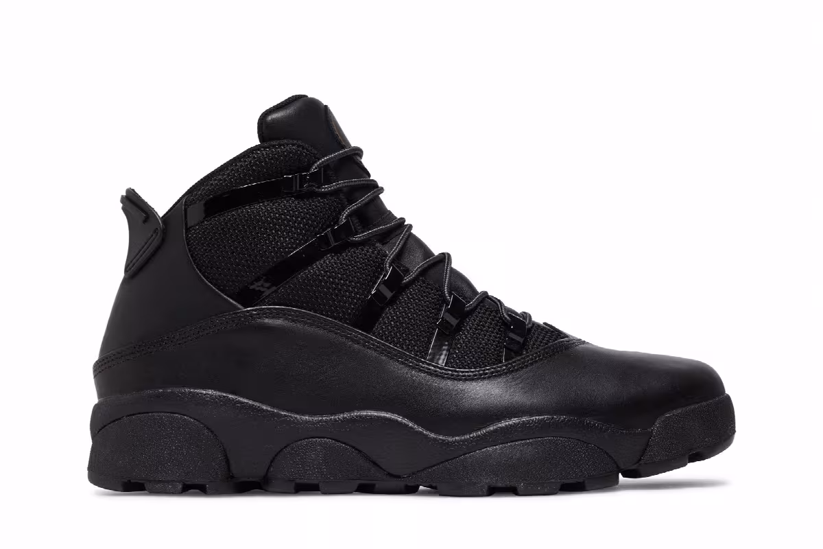 Air Jordan Winterized 6 Rings Black 2023, view 2