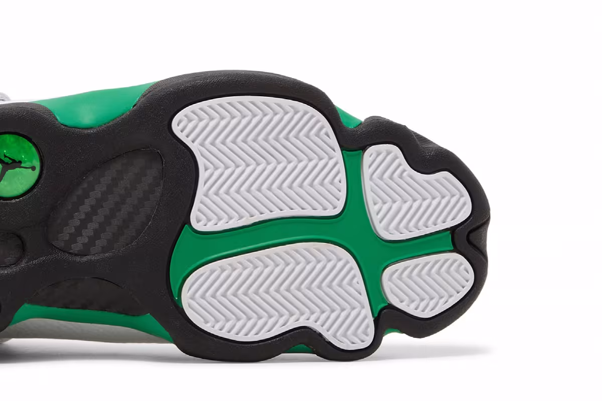 Air Jordan 6 Rings White Lucky Green, view 6