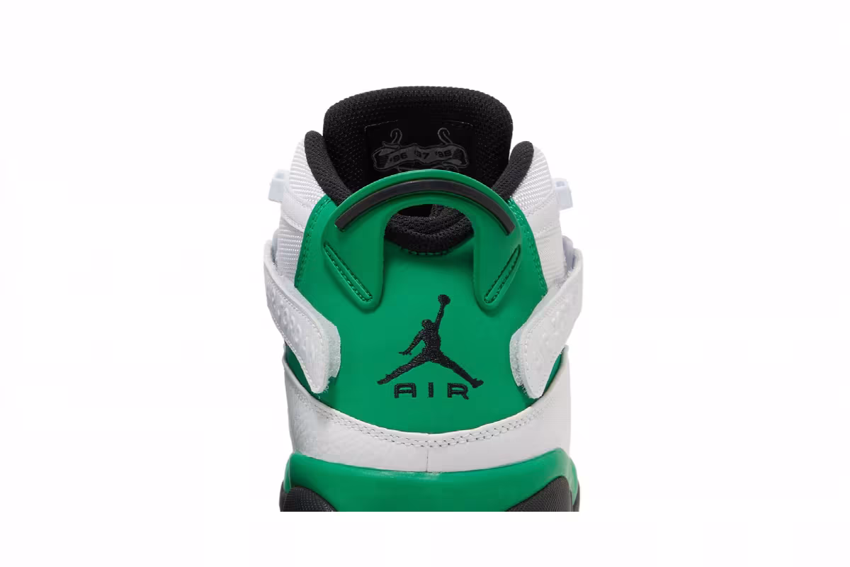 Air Jordan 6 Rings White Lucky Green, view 8
