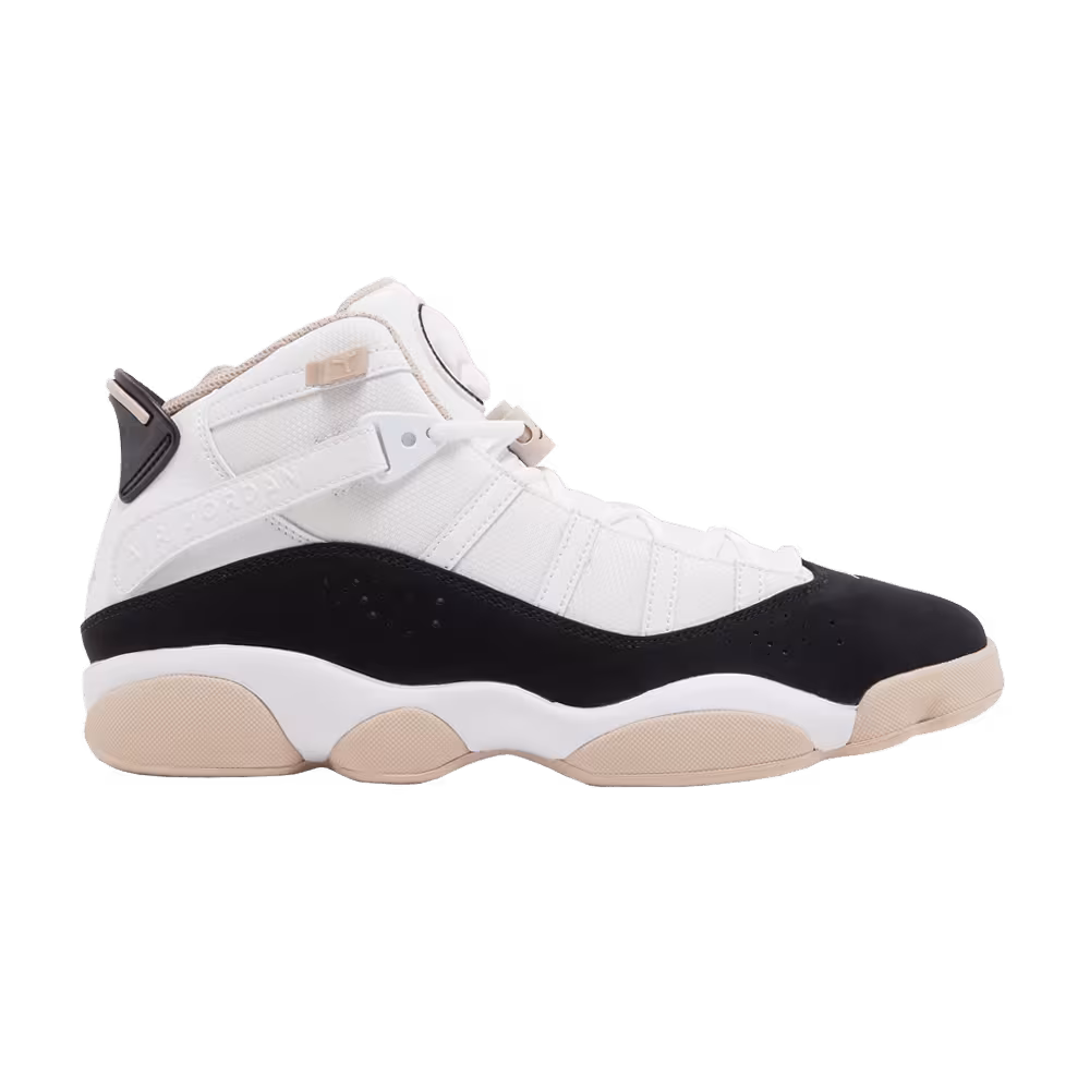 Air Jordan 6 Rings Fossil Stone