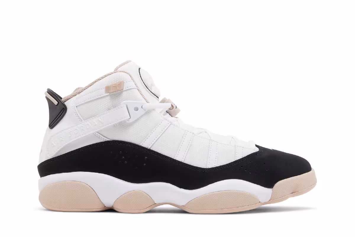 Air Jordan 6 Rings Fossil Stone, view 2