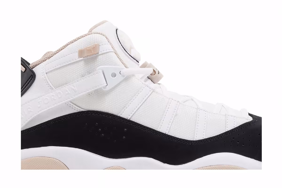 Air Jordan 6 Rings Fossil Stone, view 3