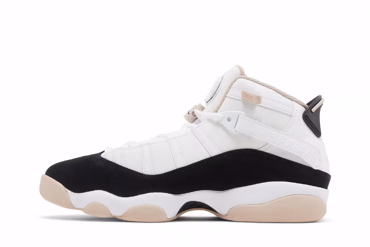 Air Jordan 6 Rings Fossil Stone, view 4