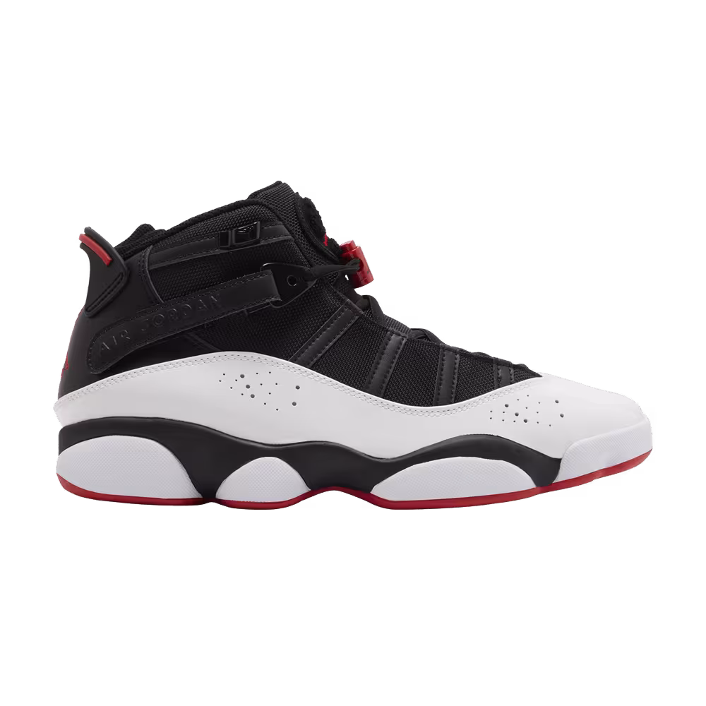 Air Jordan 6 Rings Black Varsity Red