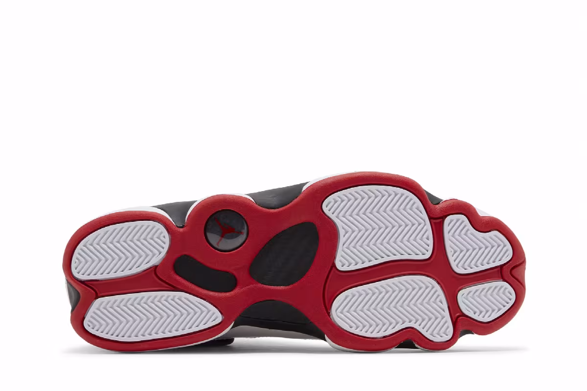 Air Jordan 6 Rings Black Varsity Red, view 5