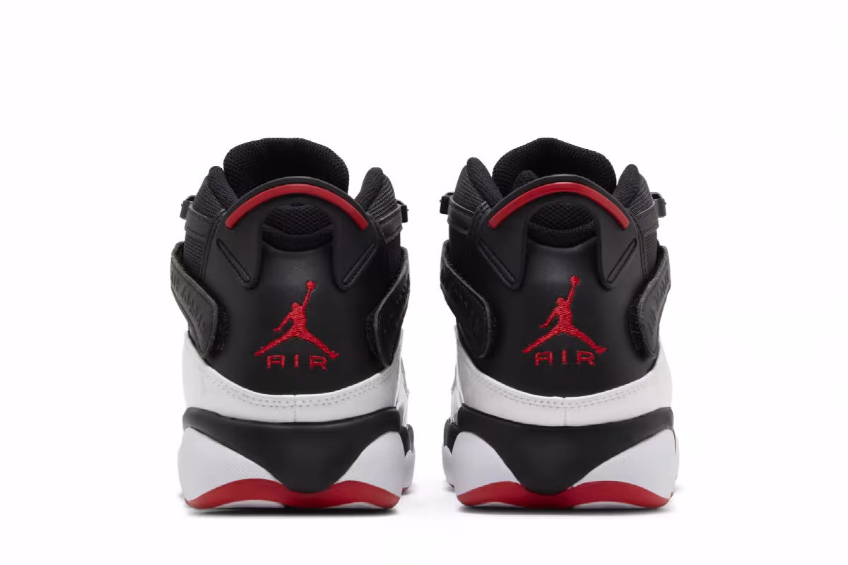 Air Jordan 6 Rings Black Varsity Red, view 7