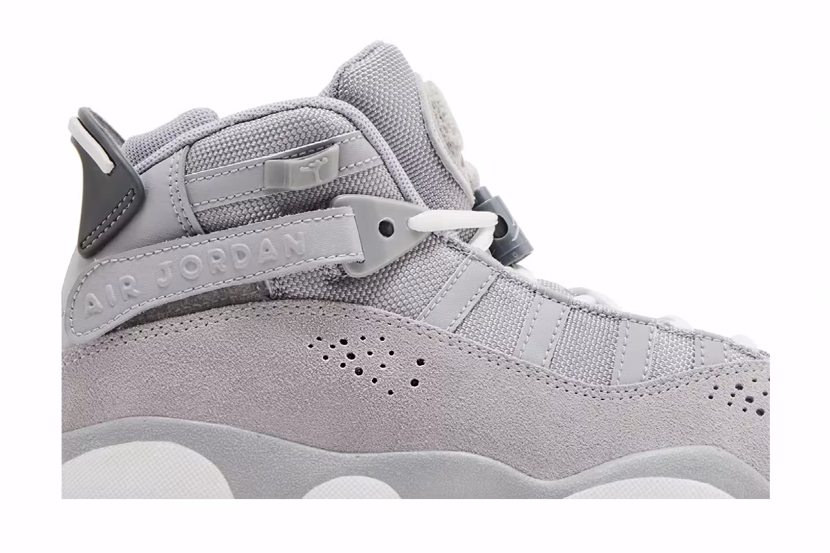 Air Jordan 6 Rings GS Wolf Grey, view 3