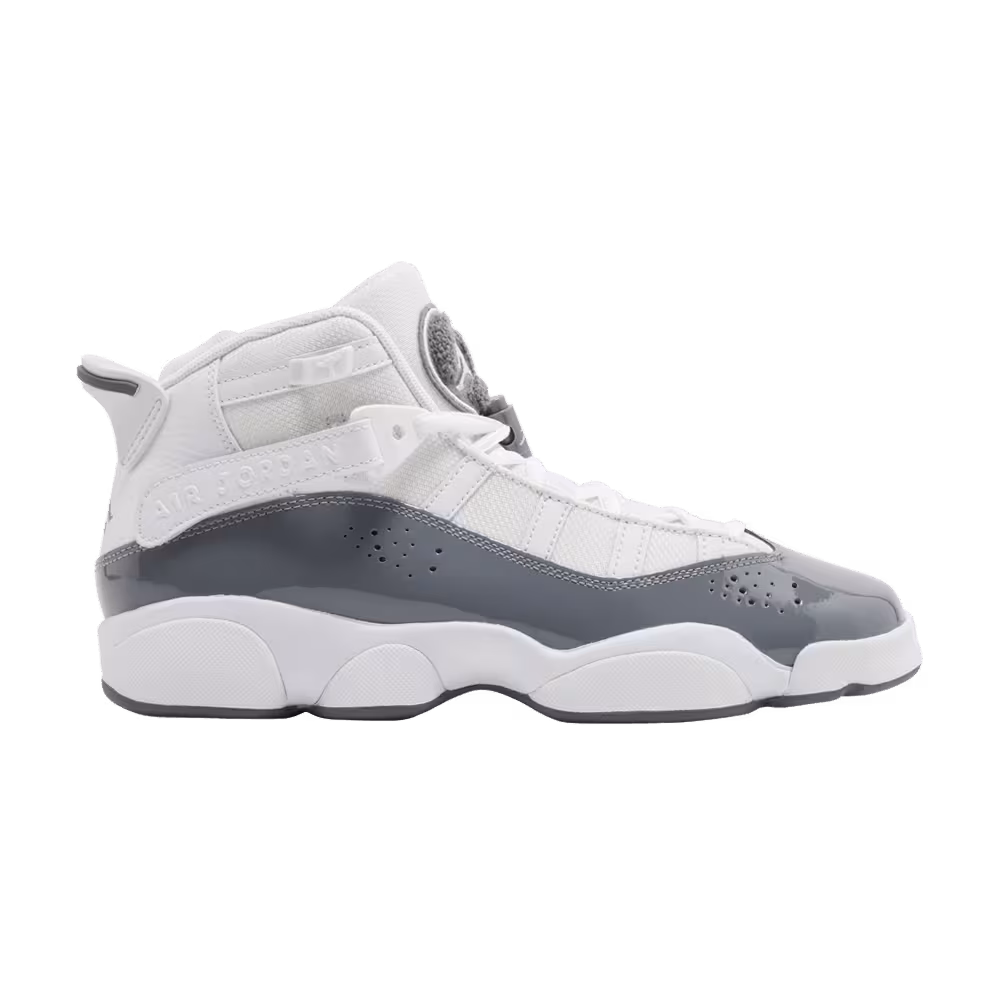 Air Jordan 6 Rings GS White Cool Grey