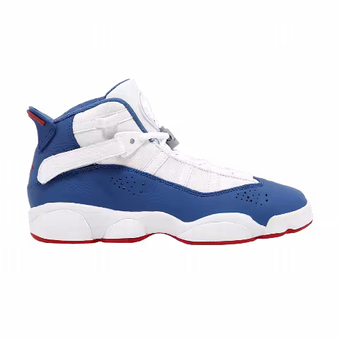 Air Jordan 6 Rings GS 'White True Blue'