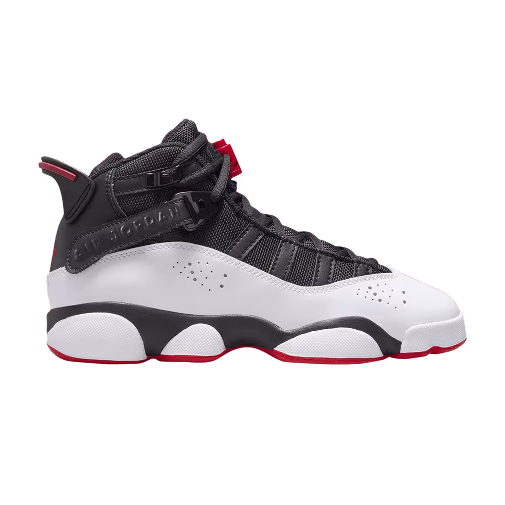 Air Jordan 6 Rings GS Black Varsity Red