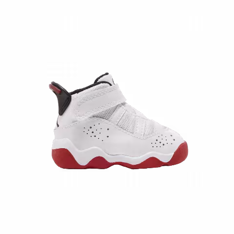 Air Jordan 6 Rings TD 'White University Red'