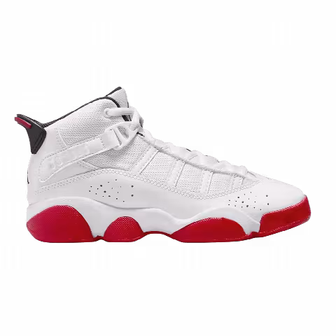 Air Jordan 6 Rings PS 'White University Red'