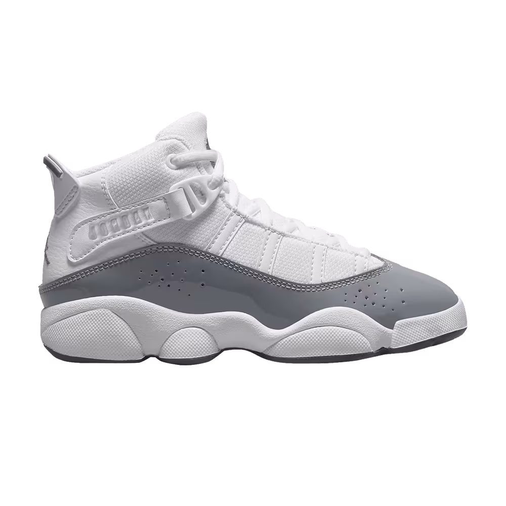 Air Jordan 6 Rings PS White Cool Grey
