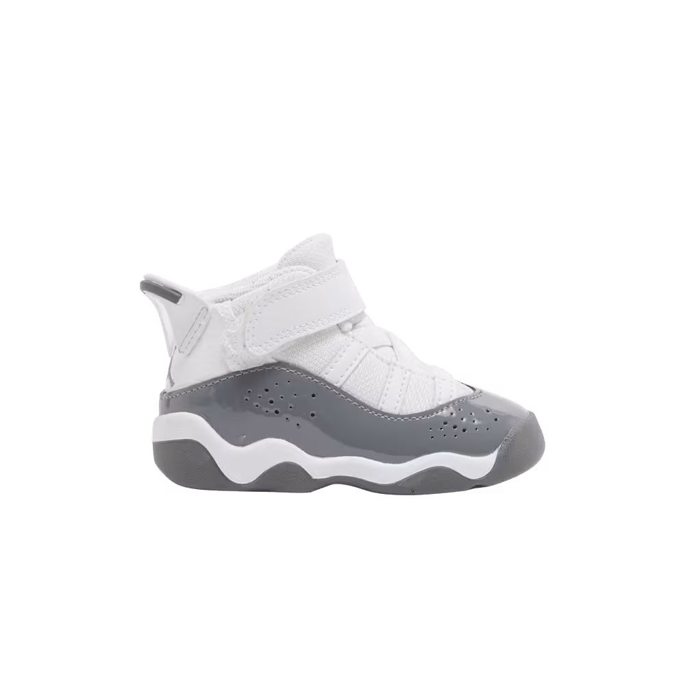 Air Jordan 6 Rings TD White Cool Grey