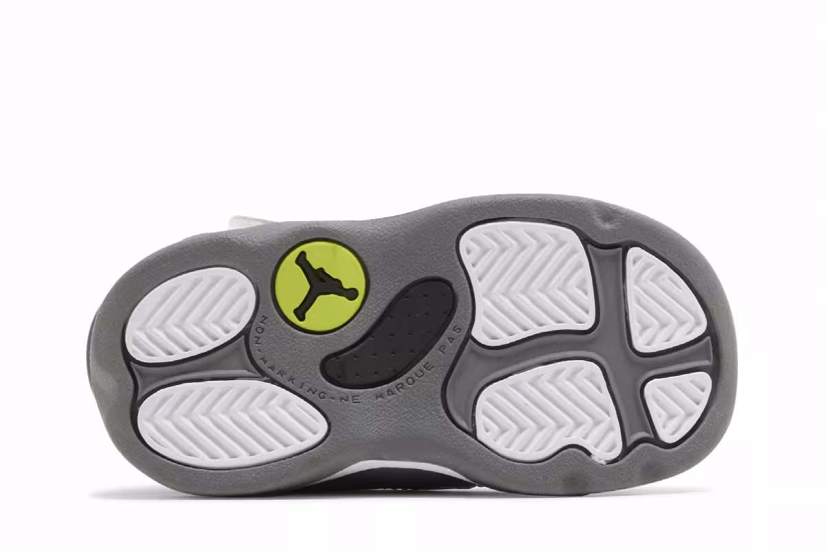Air Jordan 6 Rings TD White Cool Grey, view 5