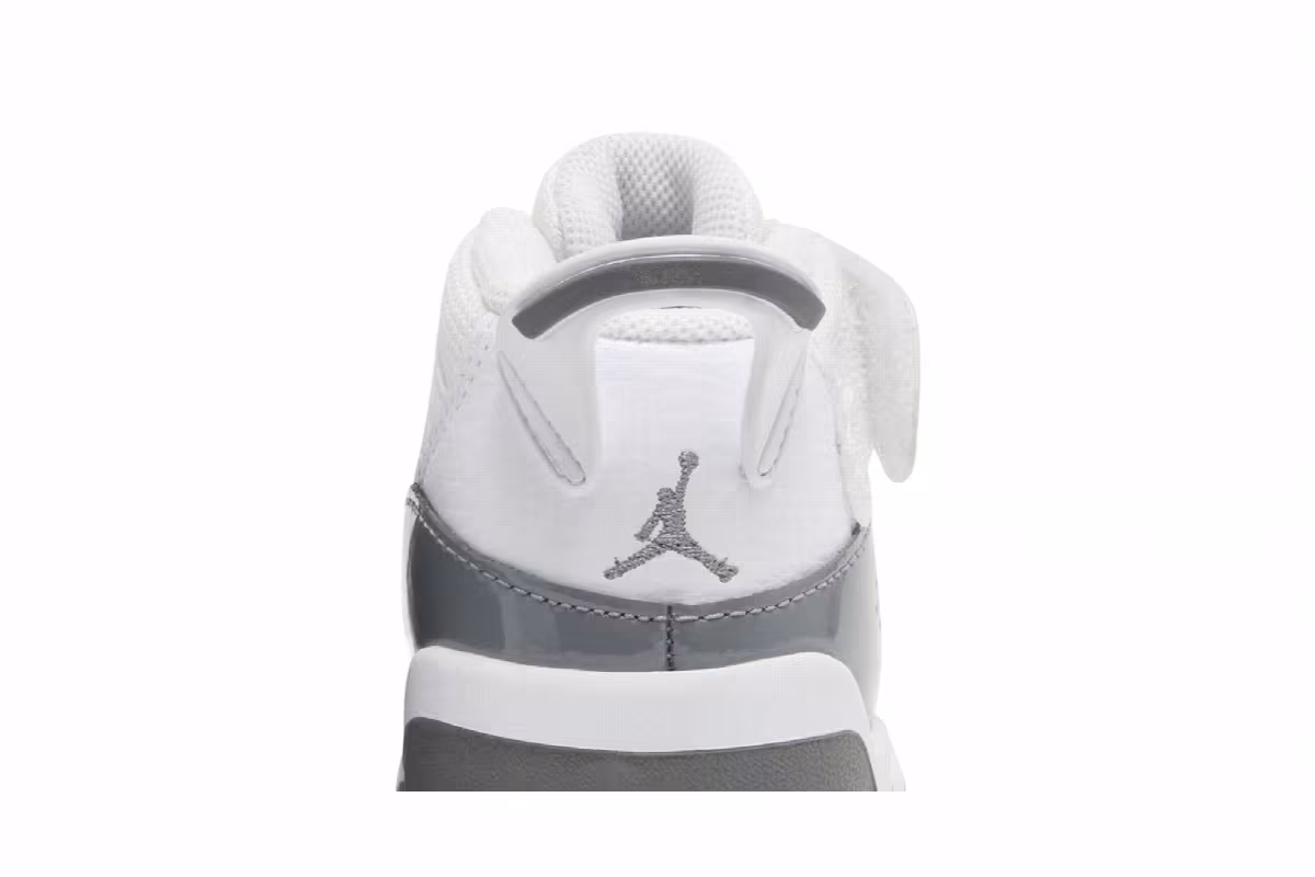 Air Jordan 6 Rings TD White Cool Grey, view 8