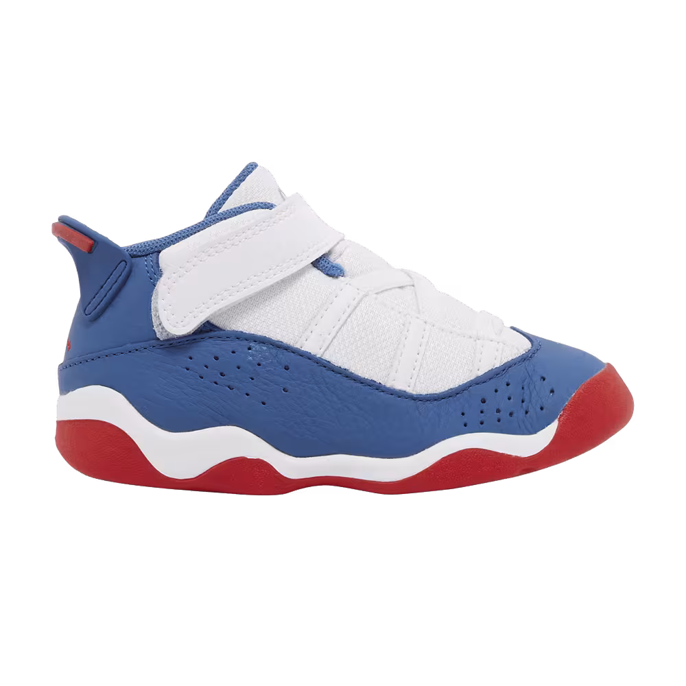 Air Jordan 6 Rings TD White True Blue