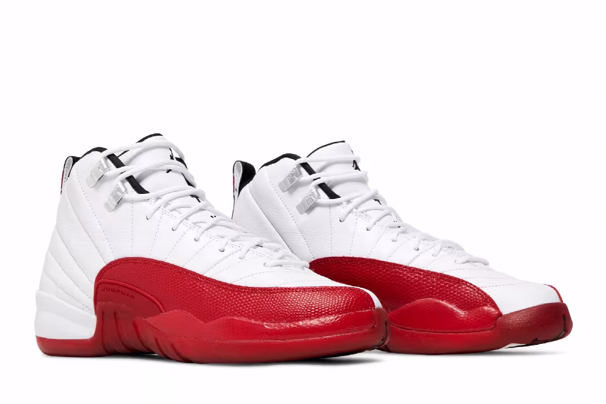 Air Jordan 12 GS Cherry 2023, view 9