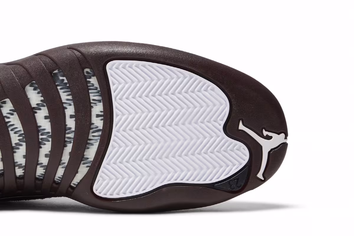 A Ma Maniére x Women's Air Jordan 12 SP White, view 6