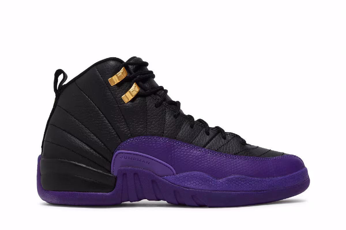 Air Jordan 12 GS Field Purple, view 2