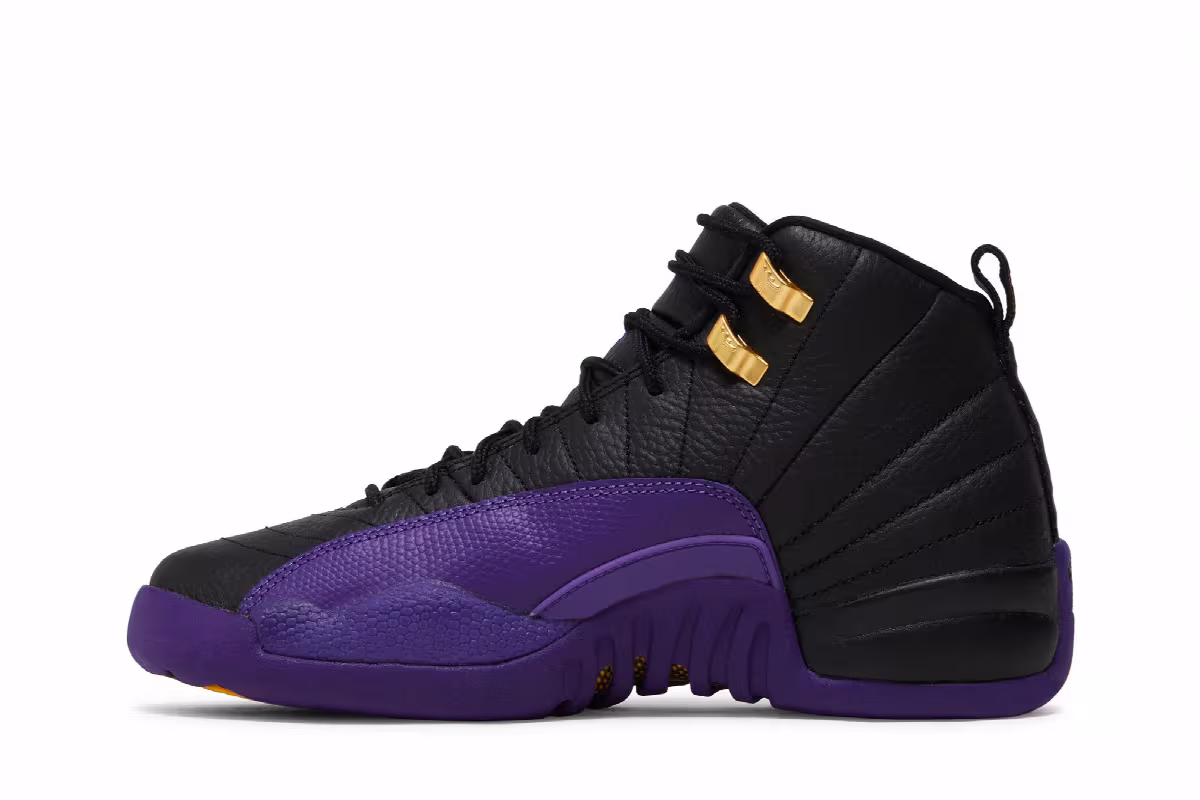 Air Jordan 12 GS Field Purple, view 4
