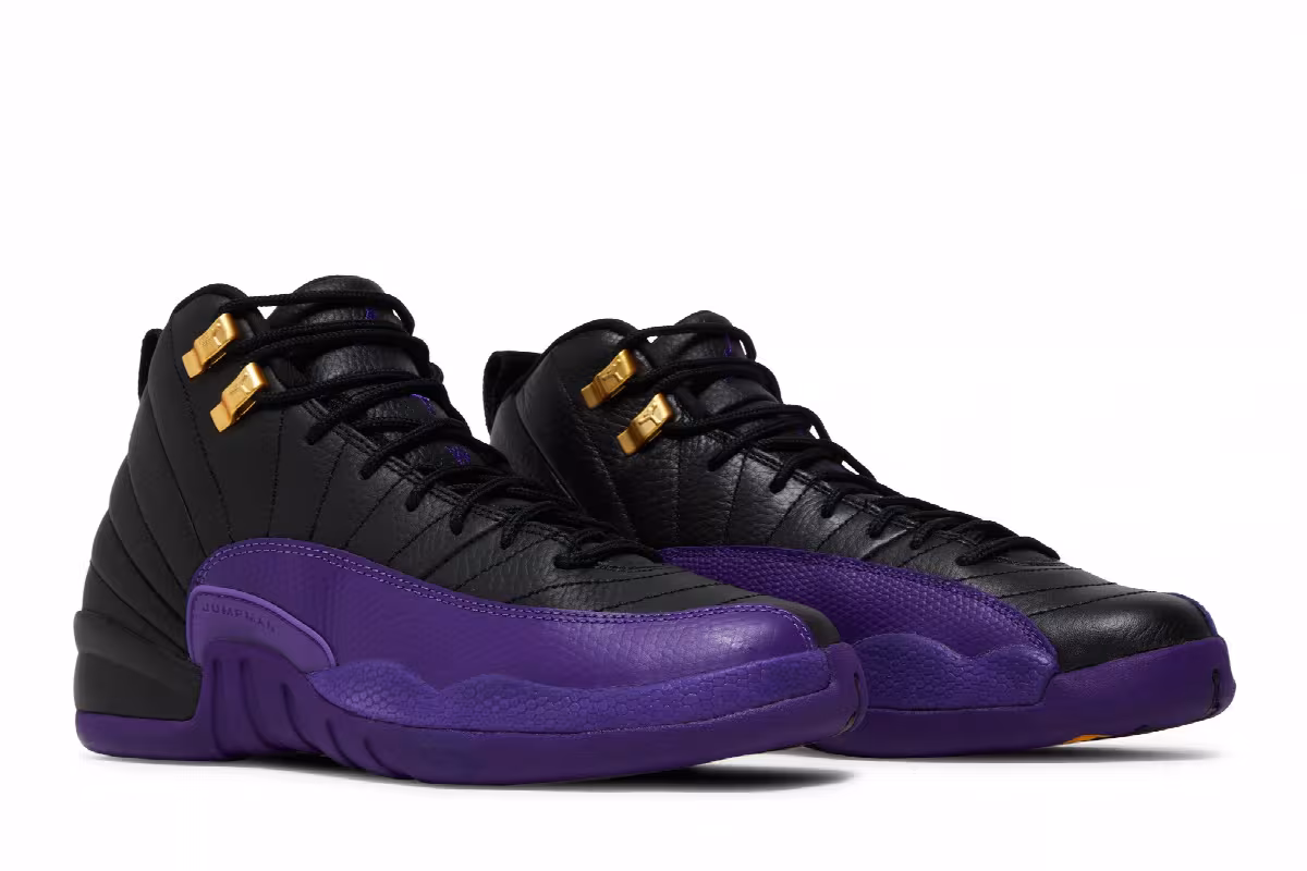 Air Jordan 12 GS Field Purple, view 9
