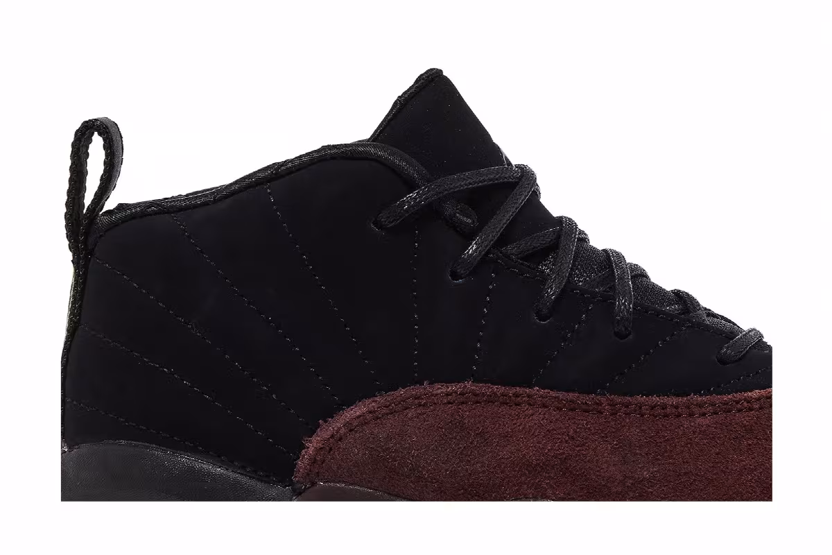 A Ma Maniére x Air Jordan 12 SP TD Black, view 3
