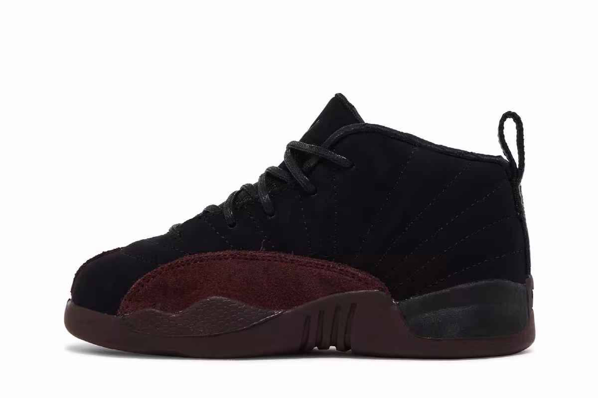 A Ma Maniére x Air Jordan 12 SP TD Black, view 4