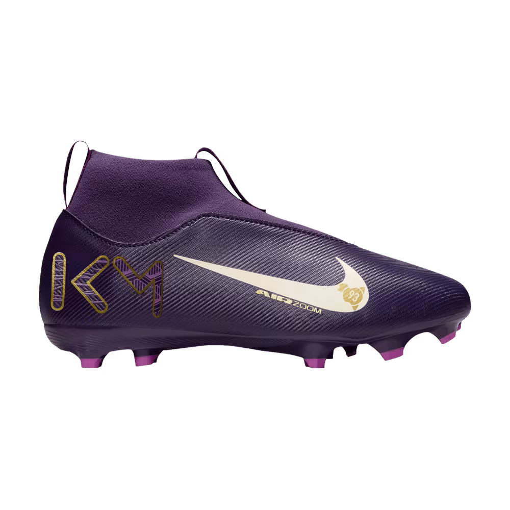 Kylian Mbappé x Nike Zoom Mercurial Superfly 10 Academy MG GS Grand Purple