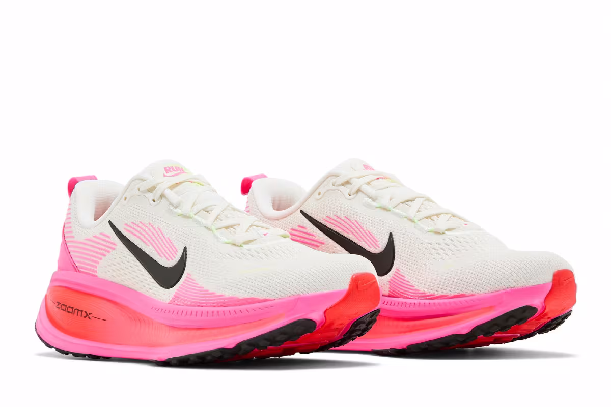 Nike Vomero 18 Sail Hyper Pink, view 9