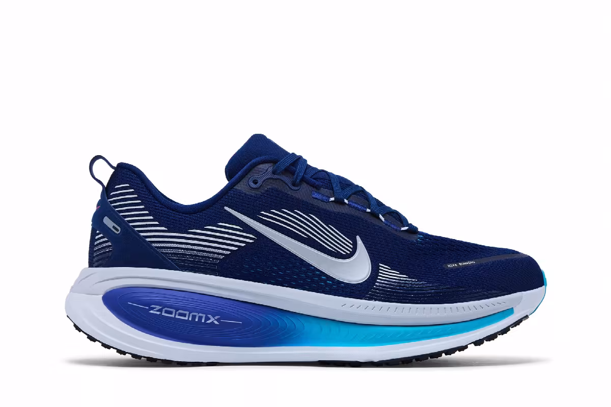 Nike Vomero 18 Blue Void Metallic Silver, view 2