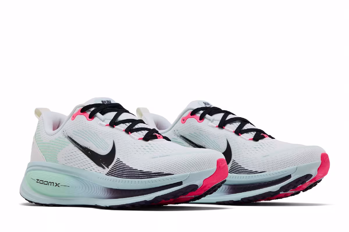 Nike Vomero 18 White Glacier Blue, view 9