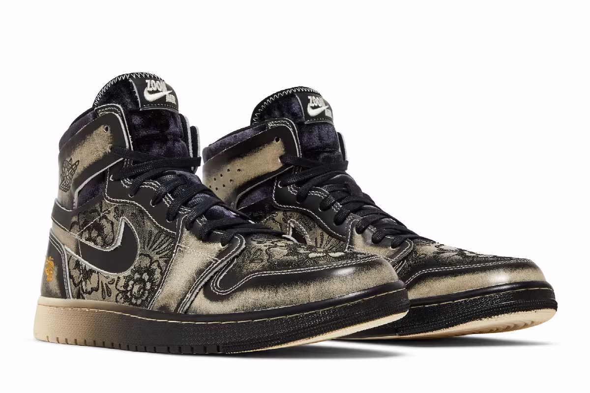 Air Jordan 1 High Zoom Comfort 2 Día De Muertos, view 9