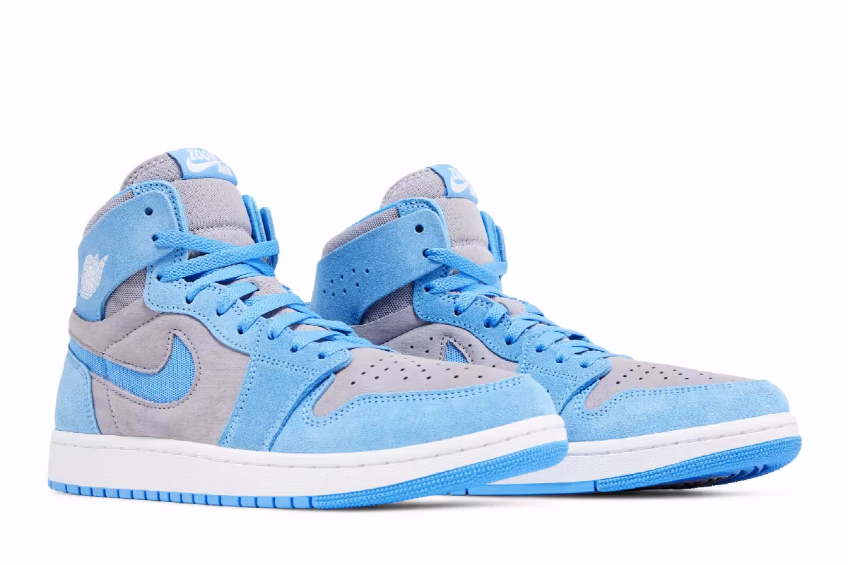 Air Jordan 1 High Zoom Comfort 2 University Blue, view 9