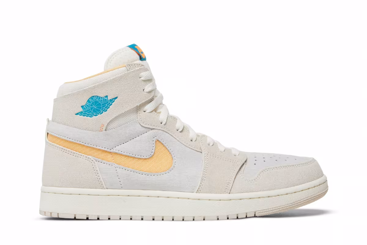 Air Jordan 1 High Zoom Comfort 2 Light Orewood Citrus, view 2