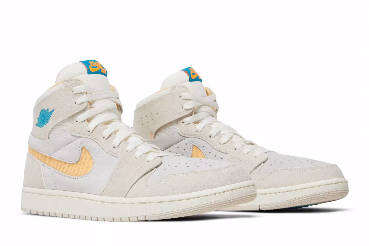 Air Jordan 1 High Zoom Comfort 2 Light Orewood Citrus, view 9