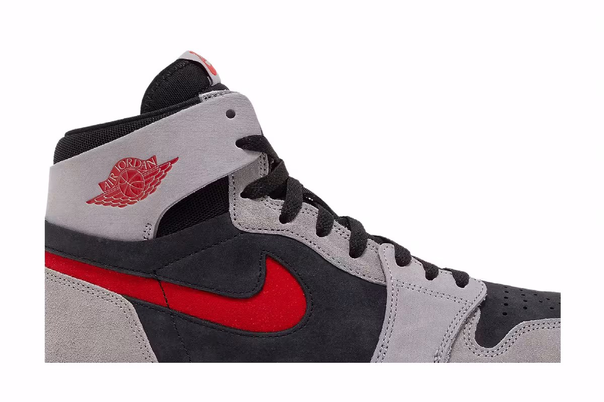 Air Jordan 1 High Zoom Comfort 2 Cement Fire Red, view 3