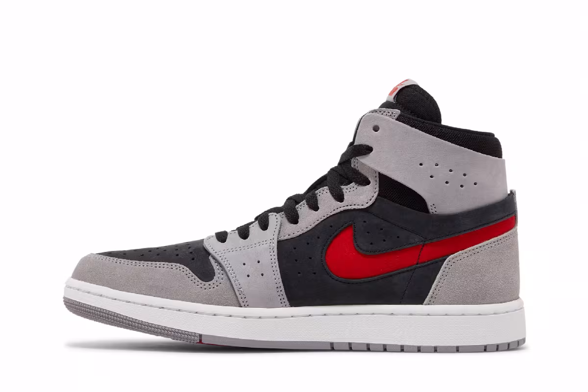 Air Jordan 1 High Zoom Comfort 2 Cement Fire Red, view 4