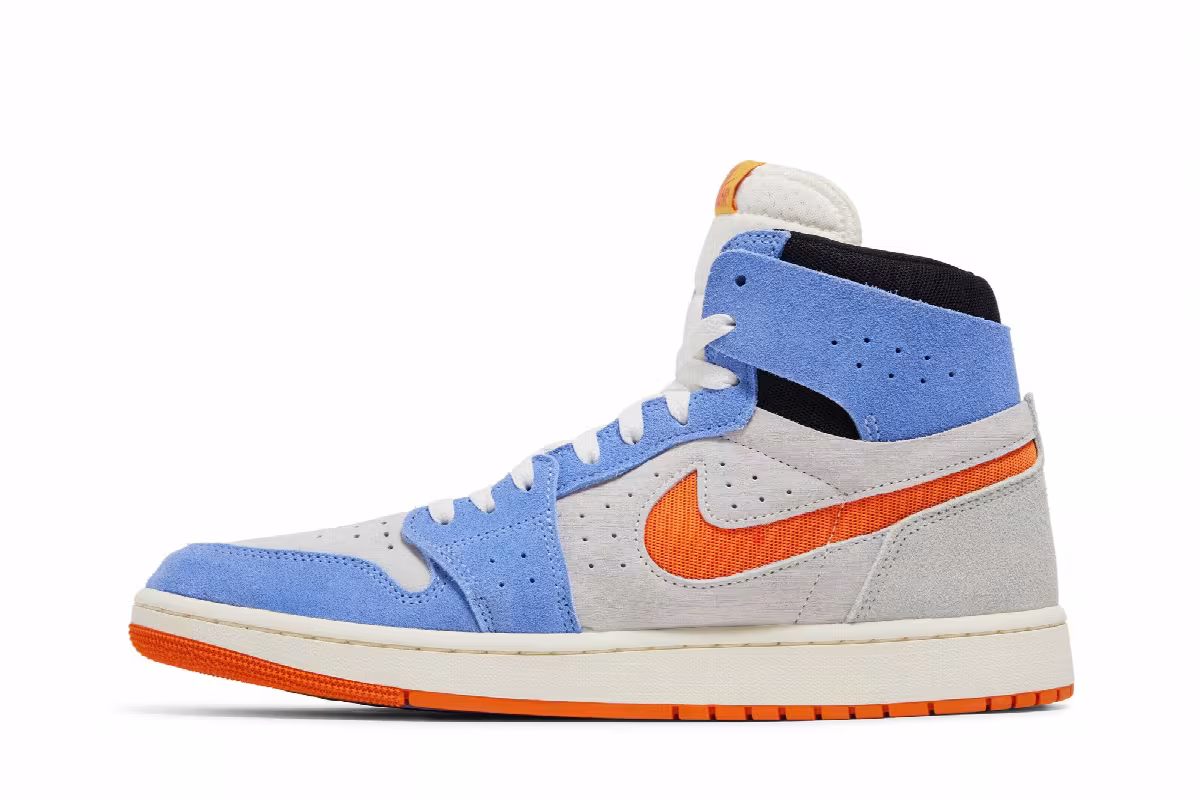 Air Jordan 1 High Zoom Comfort 2 Royal Pulse Alpha Orange, view 4