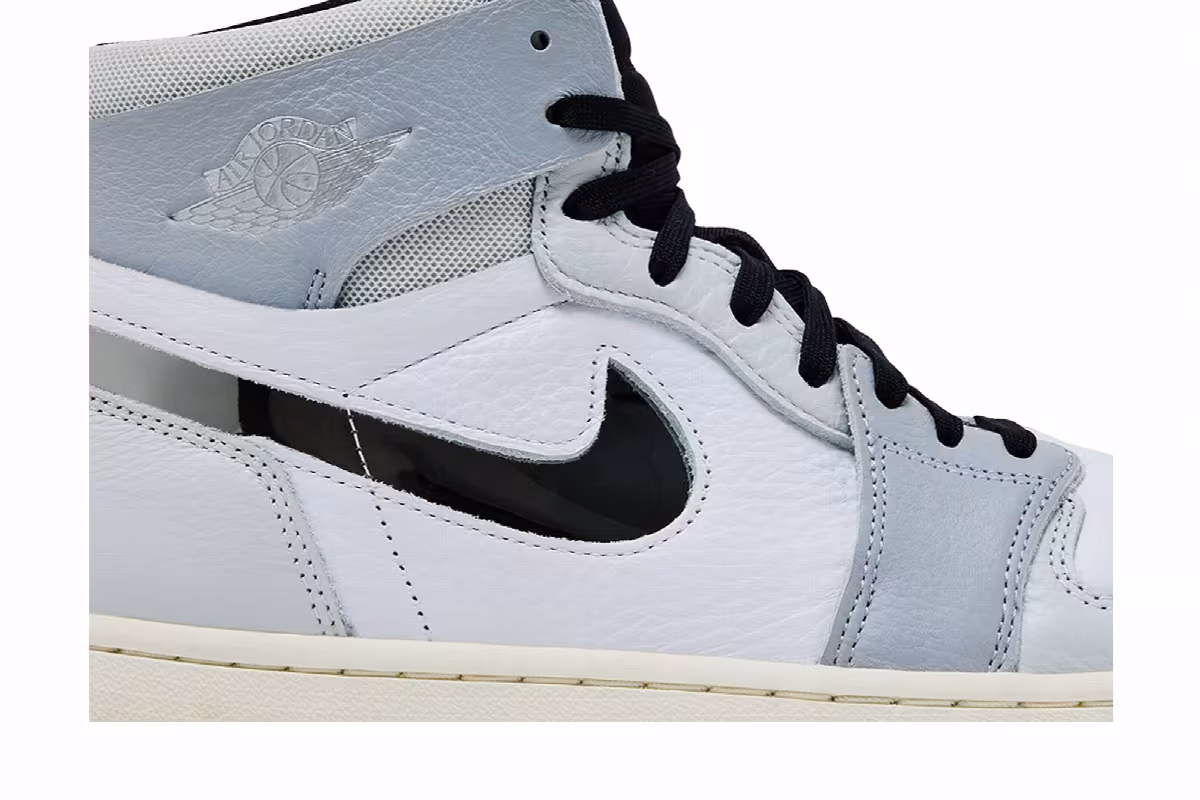 Women's Air Jordan 1 High Zoom Comfort 2 Chrome Swoosh, view 3