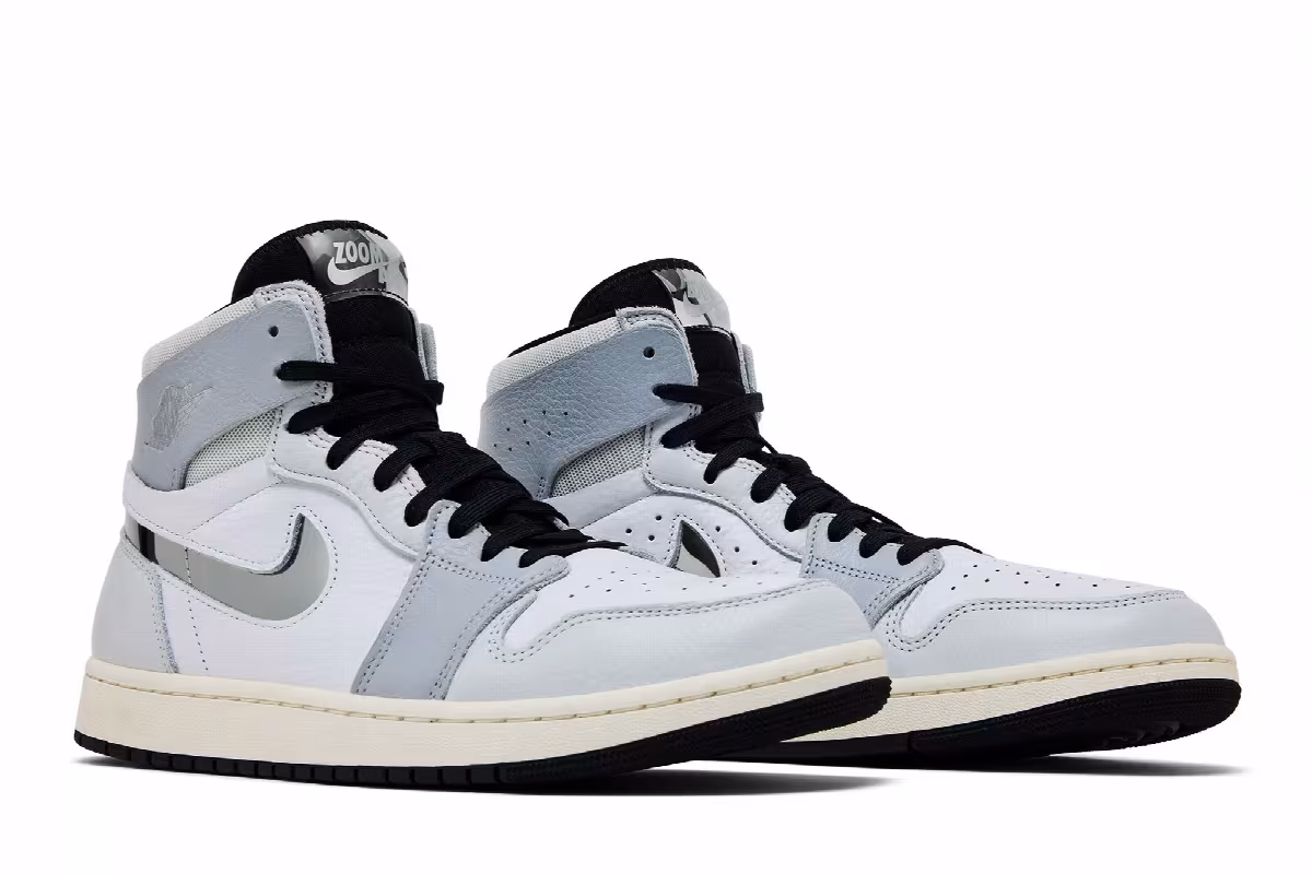 Women's Air Jordan 1 High Zoom Comfort 2 Chrome Swoosh, view 9