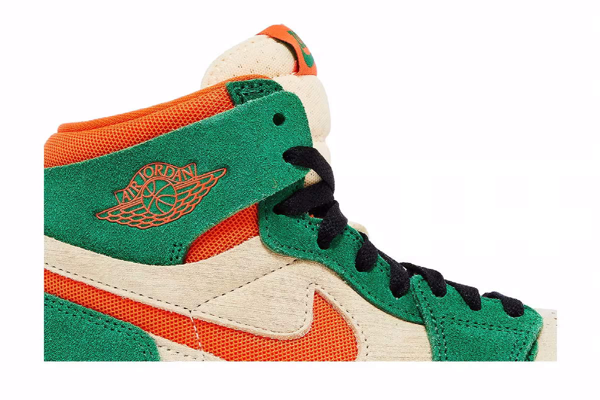 Women's Air Jordan 1 High Zoom Comfort 2 Pine Green, view 3