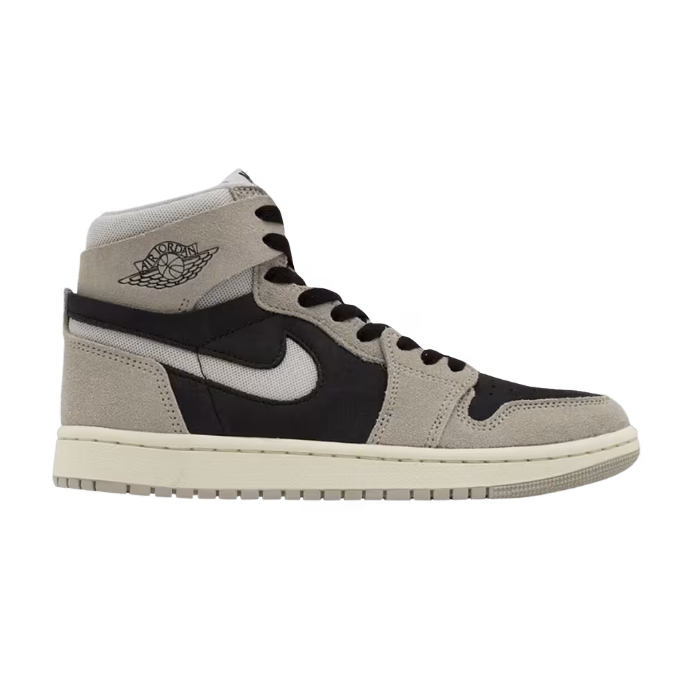 Women's Air Jordan 1 High Zoom Comfort 2 Light Iron Ore