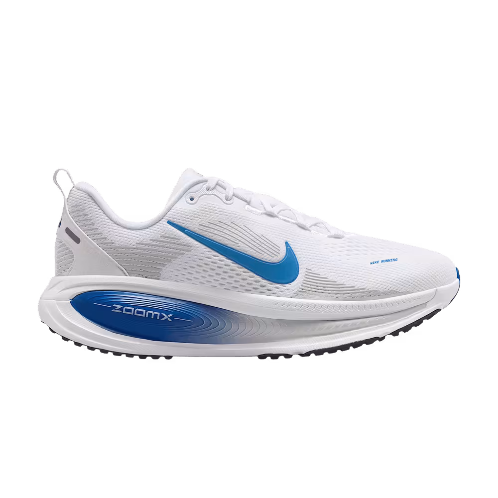 Nike Women's Vomero 18 White/Photon Dust/Metallic Silver/Game Royal'