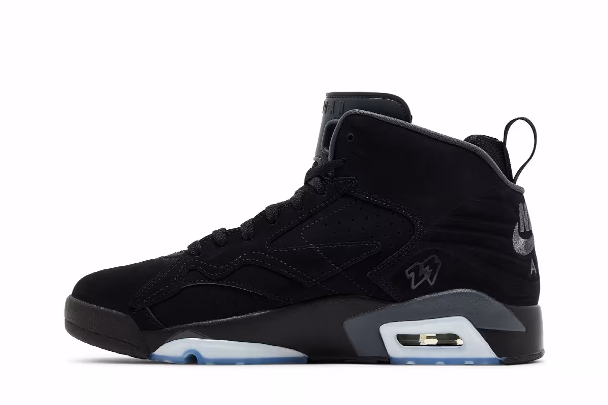 Air Jordan MVP Black Dark Grey, view 4