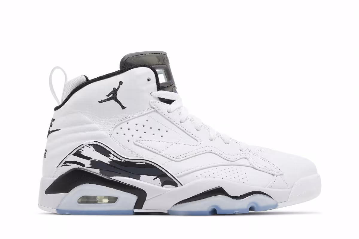 Air Jordan MVP White Black, view 2