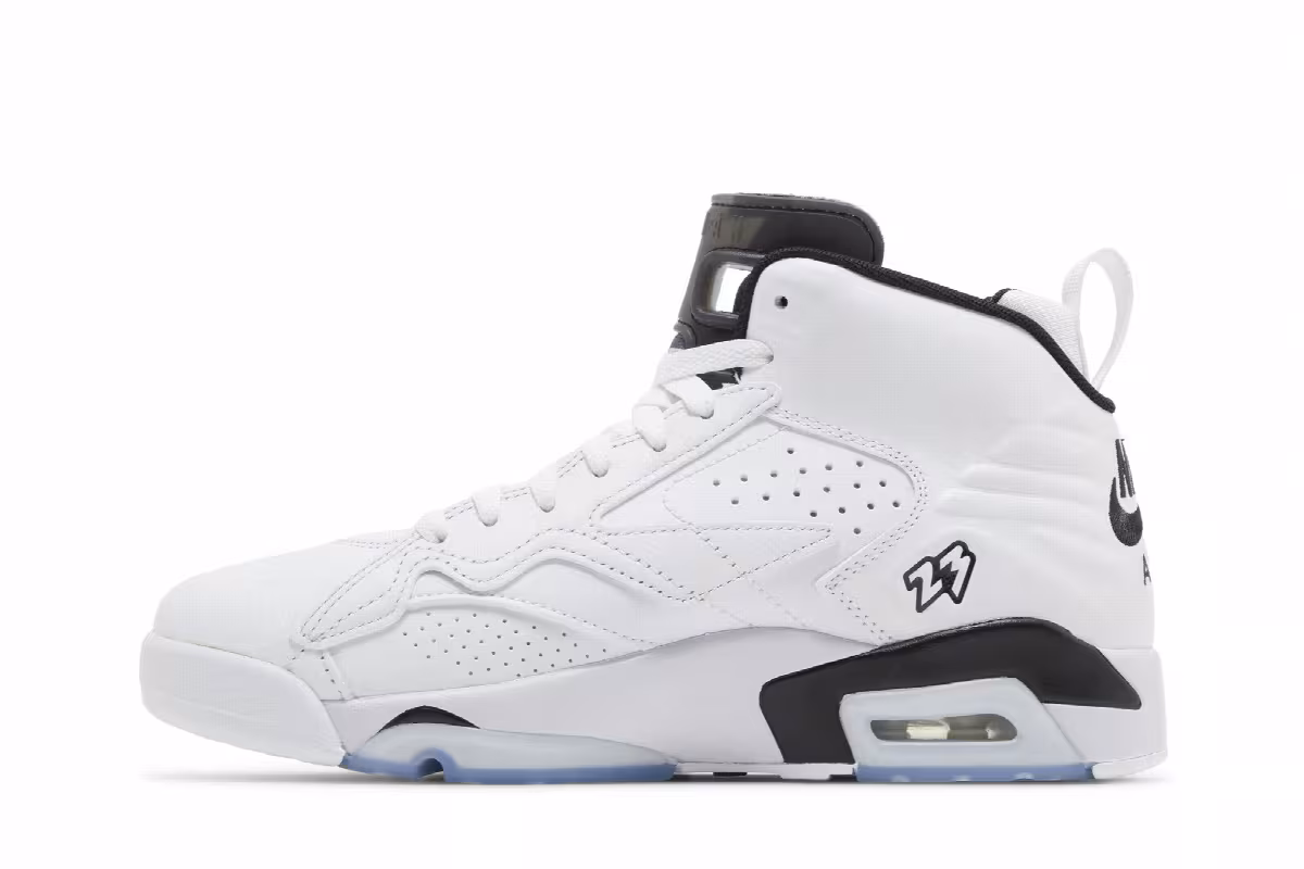 Air Jordan MVP White Black, view 4
