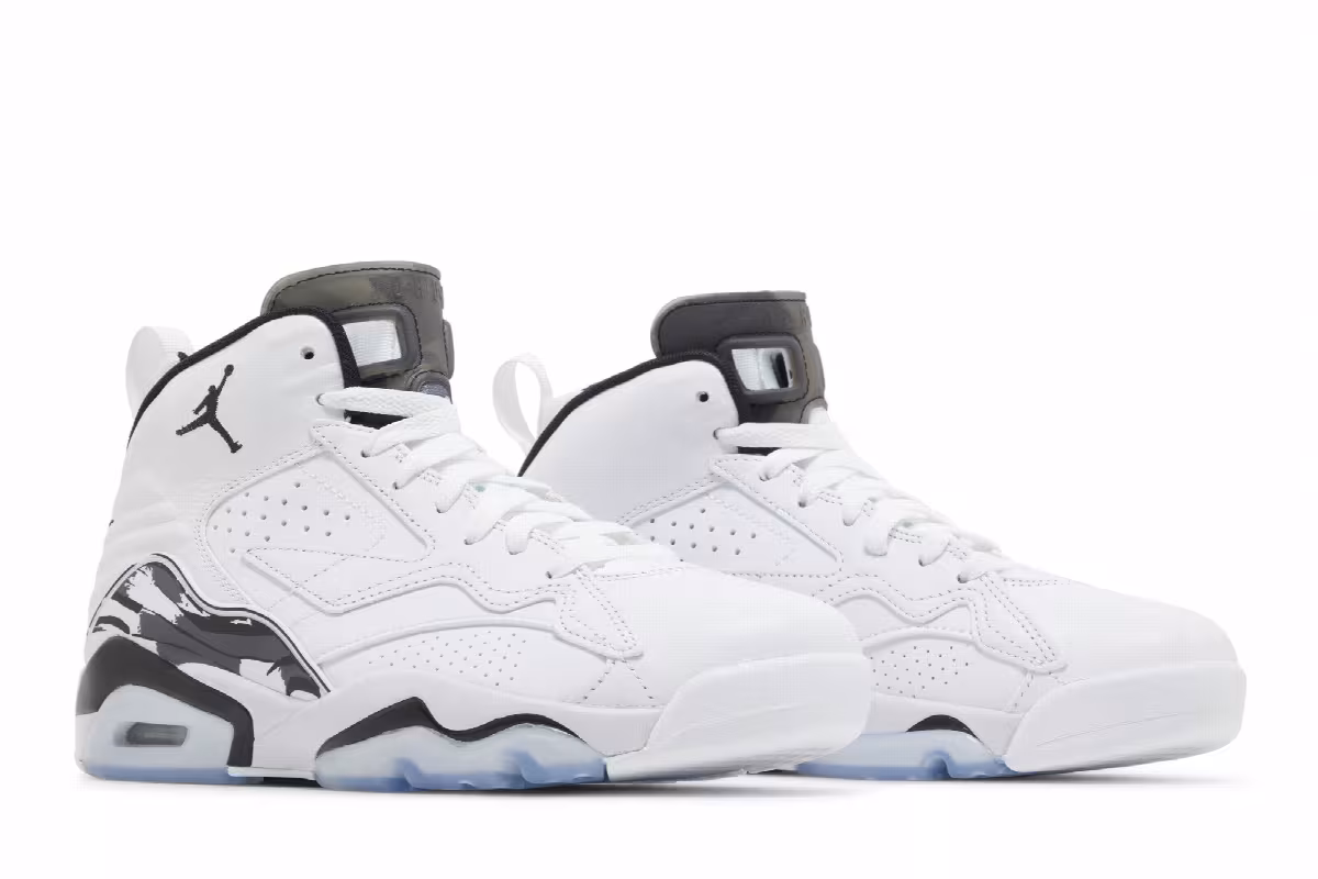 Air Jordan MVP White Black, view 9