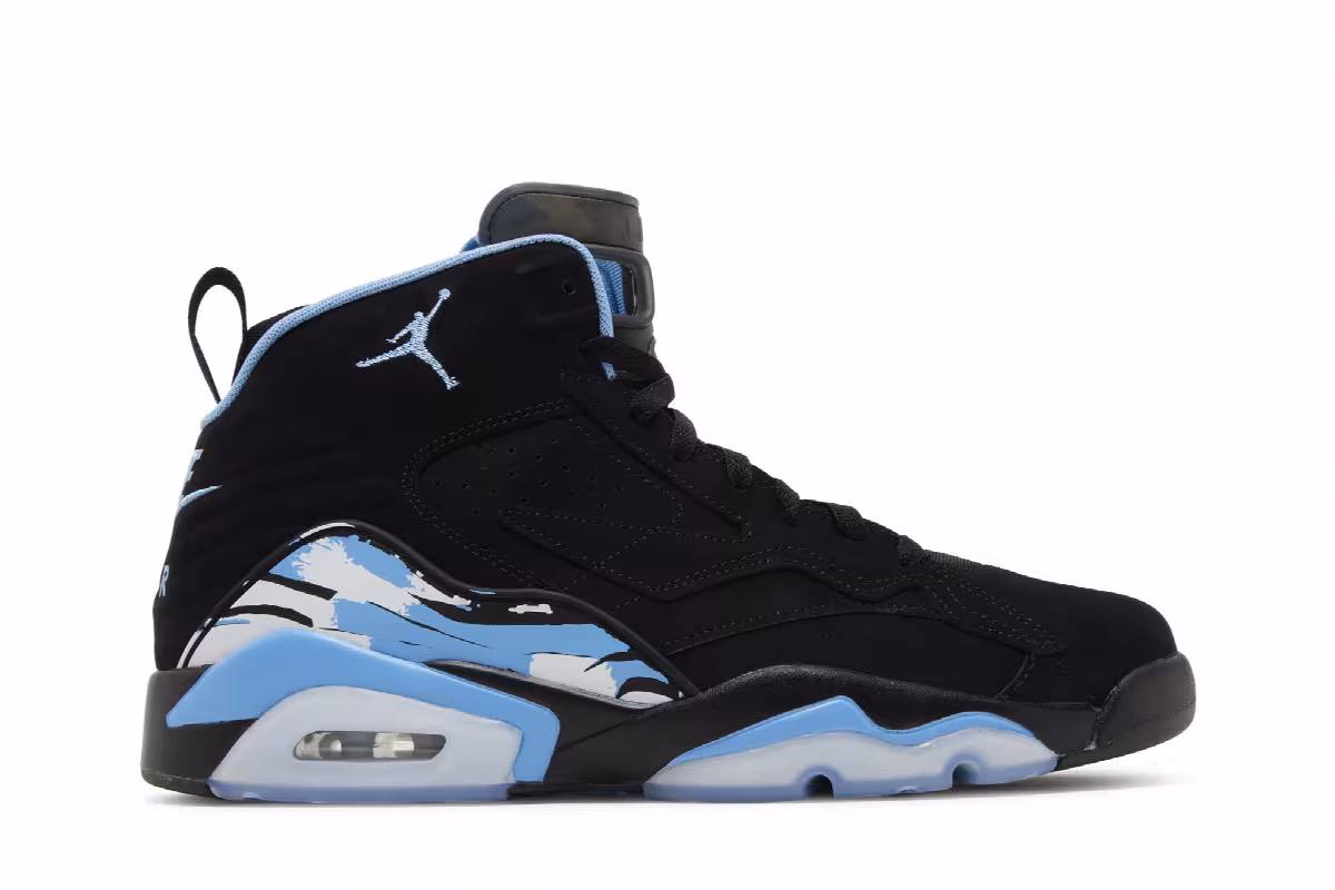 Air Jordan MVP Black University Blue, view 2