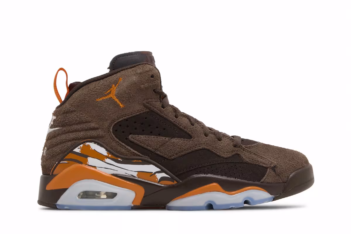 Air Jordan MVP Track Brown Magma Orange, view 2